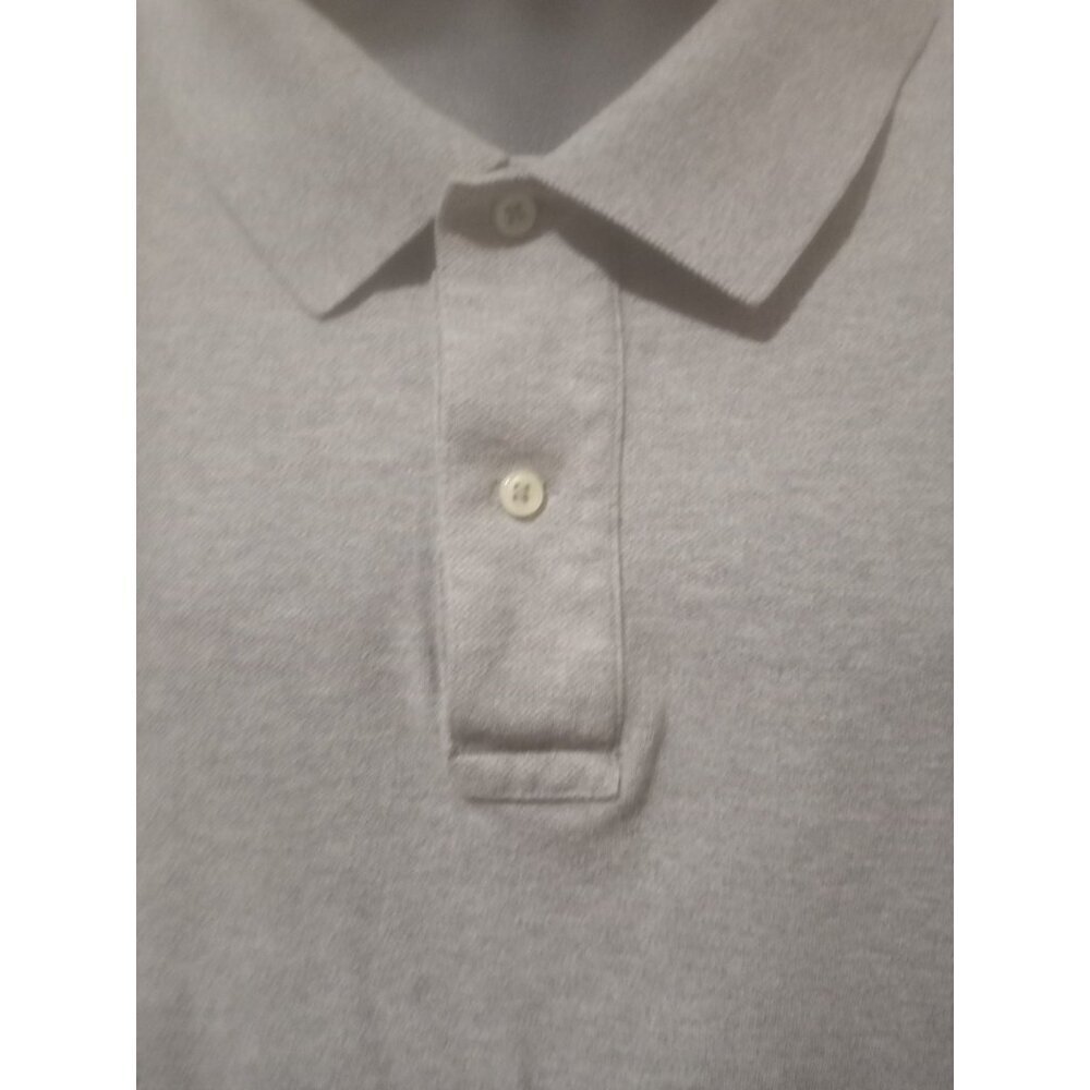 Polo Ralph Lauren Mens 3XB Gray Solid Knit Polo Shirt Short Sleeve 3X Big - Picture 3 of 12